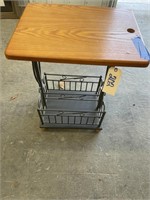 Lamp Table - no lamp 14"L x 19"W x 26"H