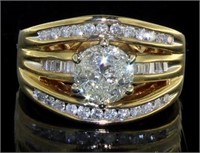 14kt Gold Brilliant 1.50 ct Diamond Ring