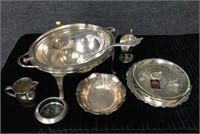 Various pieces of Silver Plate