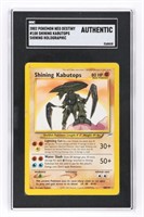 GRADED SHINING KABUTOPS POKEMON CARD