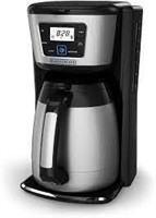 BLACK DECKER 12 CUP THERMAL PROGRAMMABLE COFFEE
