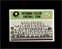 1965 Philadelphia #141 Pittsburgh Steelers TC EXMT