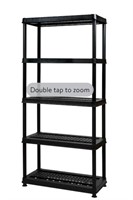 Greenmade Plastic 5 Tier Utility Rack Shelving