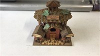 Bird House, wine books, platter & more