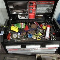 Huskey tool box w/drawers 26"W w/tools