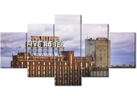 CANVAS WALL ART MONTREAL FARINE FIVE ROSES HOME