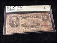 Graded 2 dollar Bill 1917