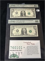 PMG Graded uncirculated Star note