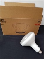 6 New 75 watt soft white LED indoor bulbs