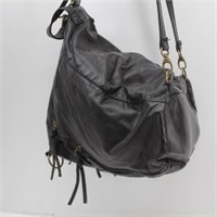 "Bueno" Soft Body  Black Handbag/Purse/Backpack