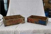 FRANKS BEVERAGE AND PEPSI CRATES