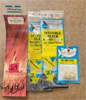 Assorted fishing hooks