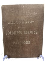 Canadian Army Soldiers Service Book