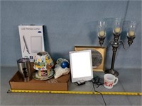 Candle Holders, LED Therapy Lamp