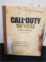 New Call of Duty WW2 Field Manual book