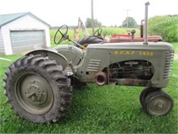 Massey Harris 44 narrow front gas tractor. Non