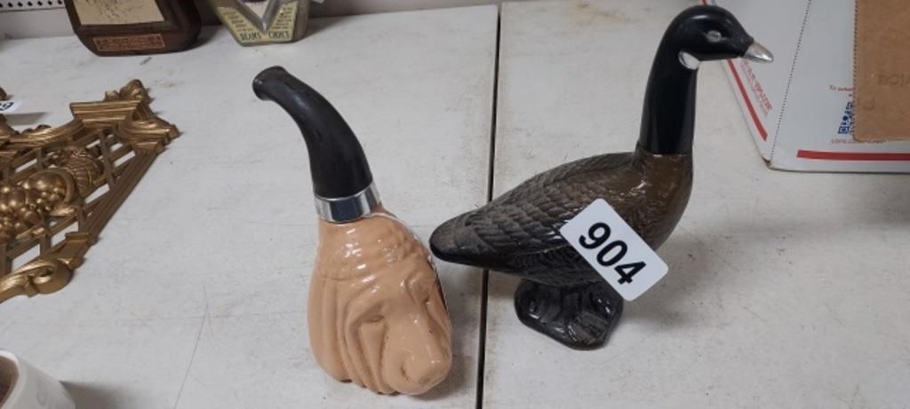 AVON BLOODHOUND PIPE & CANADA GOOSE