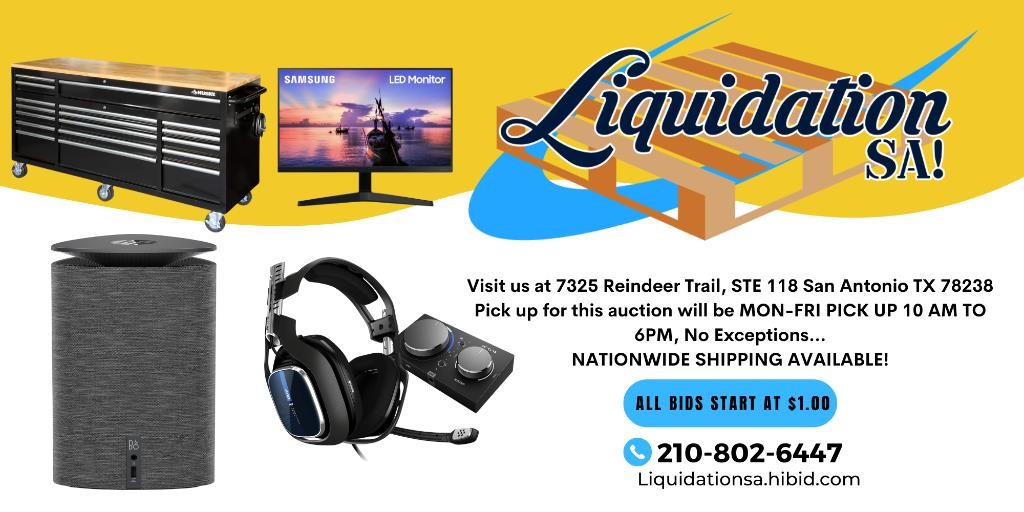 LiquidationSA! Tuesday Auction #5