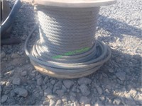 Galvanized 5/8" Cable- Partial Spool