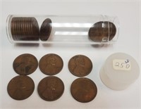 (20) 1925 D Wheat Pennies