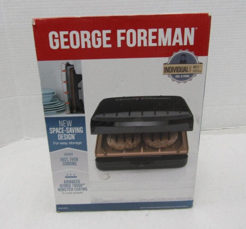 New Space Saver George Forman Grill