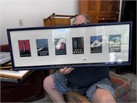 FRAMED SAN FRAN DECO POSTER