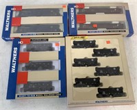 lot of 4 Walthers HO Train Sets