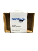 Brightroom bamboo drawer organizer