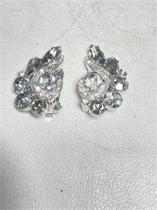 Rare Eisenburg Ice Clip-on Earrings