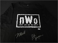 Kevin Nash Hulk Hogan signed shirt COA