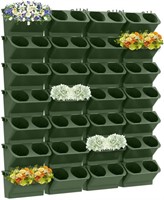 Vertical Wall Planter  60 Pockets  Self Watering