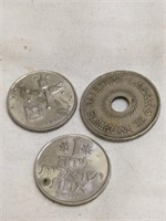 2 - 1970's Israel and 1927 or 35 Palestine Coins
