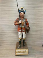 CARNIVAL FRENCH CAVALIER STATUE