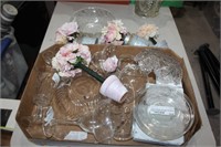 Large lot of Clear glass