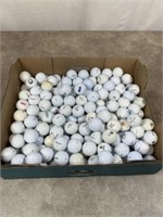 Assortment of golf balls