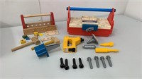 Vintage Fisher Price Power Workshop (plastic)  &