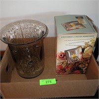 PATIO HURRICANE CANDLE HOLDER (NO CANDLE), LARGE>>