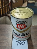 Phillips 66 Composite Quart Oil Can - Full