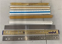 Lot of Rulers