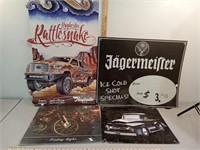 Raybestos Rattlesnake wall decor Jagermeister