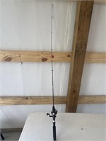 Ultralight rod with open face
 reel