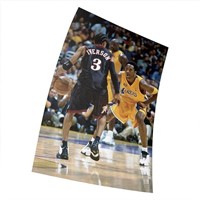 Allen Iverson Dribble & Kobe Bryant Basketball Sta