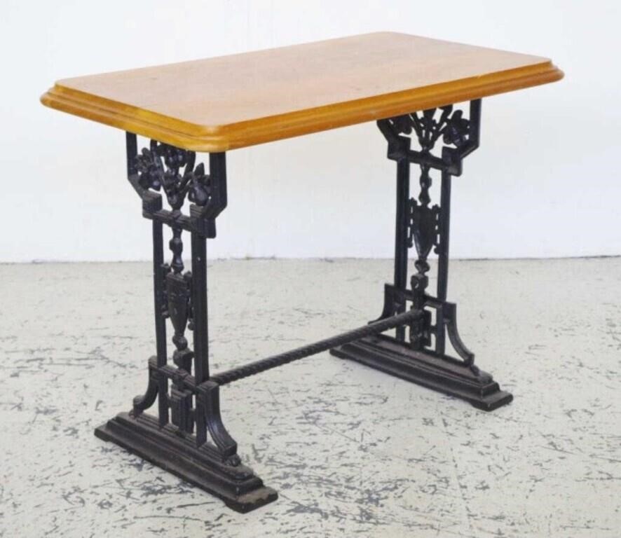 Cast iron table