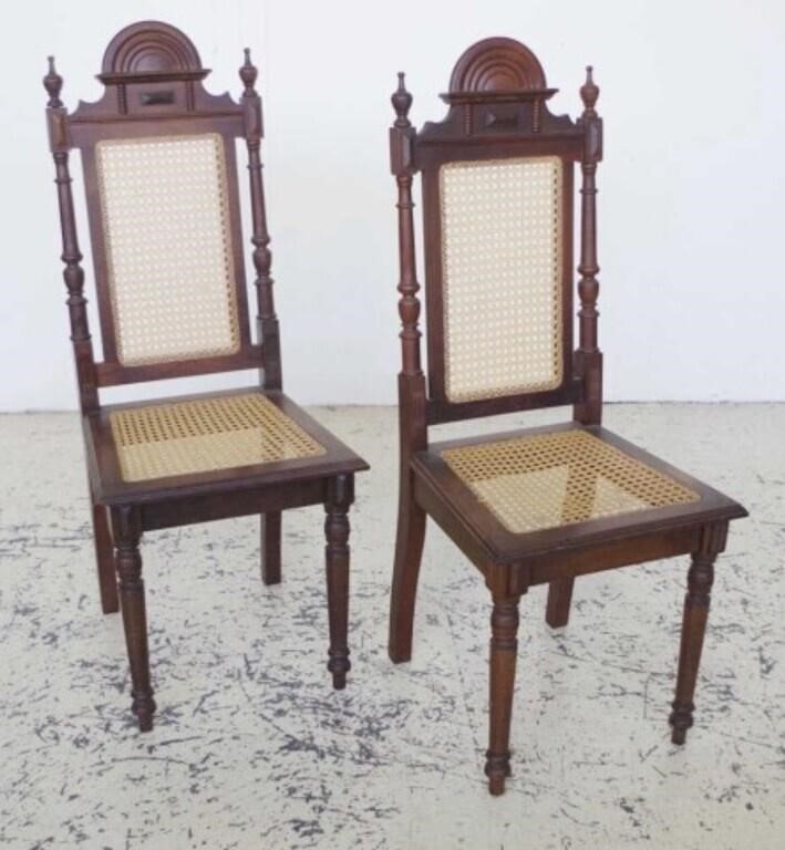 Pair of side chairs