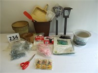 Garden Pots, Mouse Traps, Solar Lights