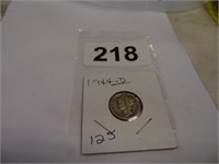 1944-D MERCURY DIME