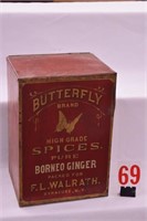 Butteryfly Brand Spice Tin