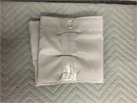 Grey Fabric Shower Curtain