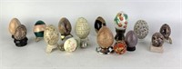 Assortment of Decorative Eggs