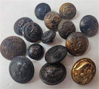 Very Old Military Buttons